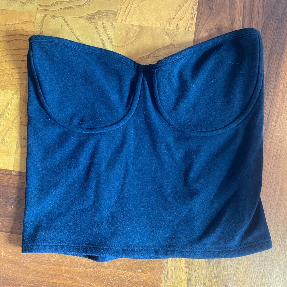 Joah brown tube top